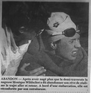 Monique na uitstappen 64 km